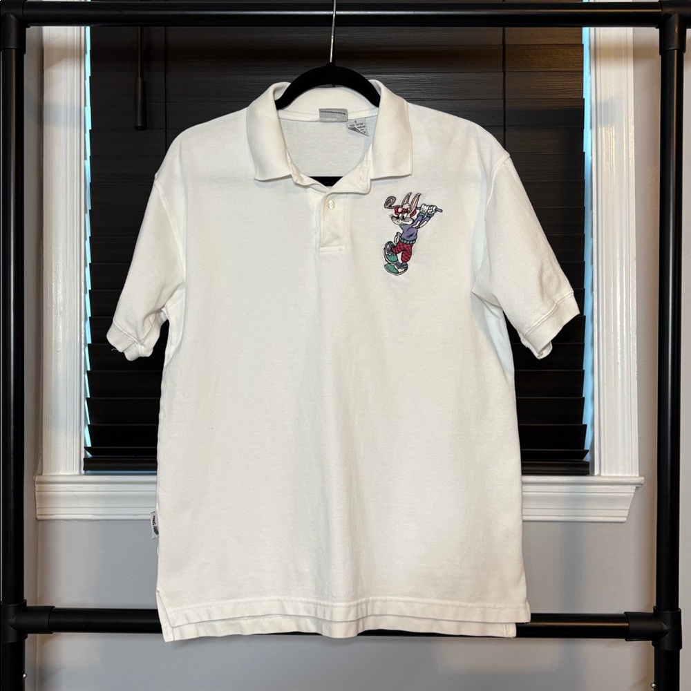 ACME Polo Shirt with Bugs Bunny Embroidery